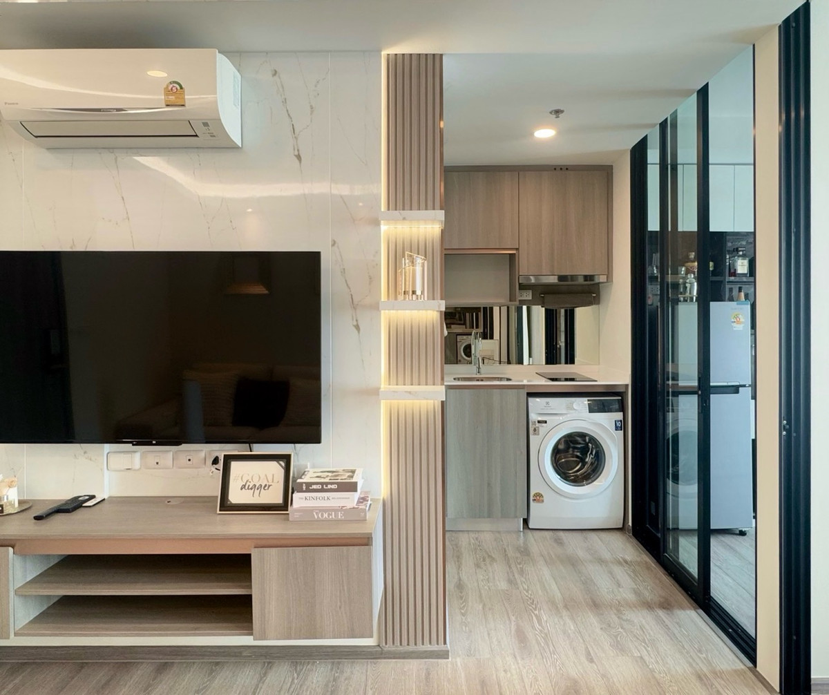 🔥ให้เช่าด่วน 🔥KnightsBridge Collage Sukhumvit 107 ห้องสวย เฟอร์นิเจอร์ - เครื่องใช้ไฟฟ้าครบ พร้อมเข้าอยู่ ใกล้ BTS แบริ่ง ❗