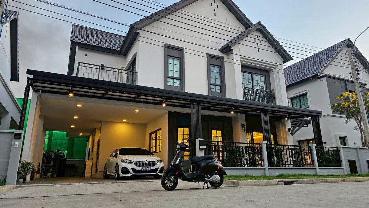 📢👇บ้านเดี่ยว 2 ชั้น หันทิศเหนือ ใกล้ MEGA บางนา, รพ.ไทยนครินทร์, สนามบินสุวรรณภูมิ และทางด่วน