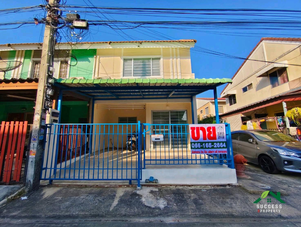 💥Townhouse for sale, newly renovated, Pruksa 47/1 Srinakarin-Nam Daeng Make a lane behind the edge in front of the office. No need to enter a deep alley. The house is ready to move in, convenient, close to the Ring Expressway 5 minutes, close to BTS Phrae – รูปที่ 3