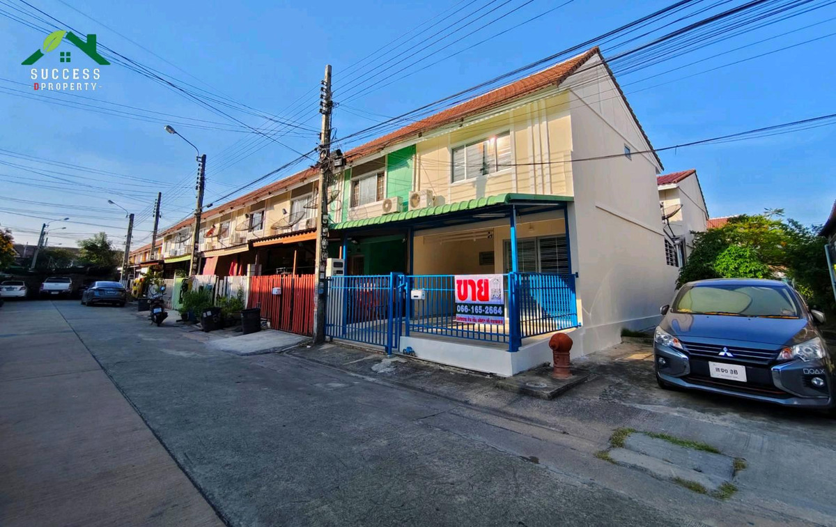 💥Townhouse for sale, newly renovated, Pruksa 47/1 Srinakarin-Nam Daeng Make a lane behind the edge in front of the office. No need to enter a deep alley. The house is ready to move in, convenient, close to the Ring Expressway 5 minutes, close to BTS Phrae – รูปที่ 2