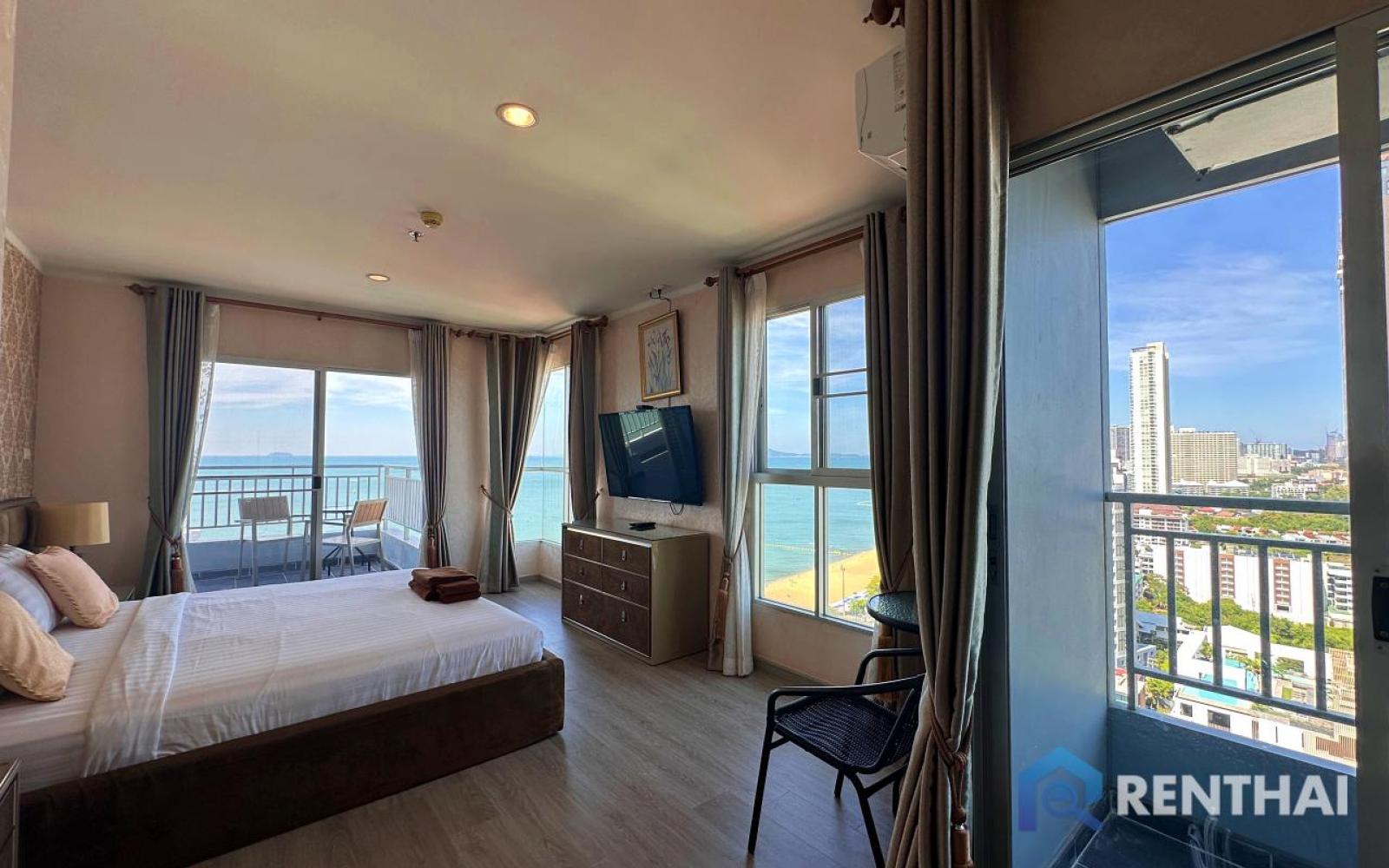 คอนโด 3 ห้องนอน 152 ตร.ม. วิวทะเลเต็ม 180° ทุกห้องนอนเห็นทะเล – รูปที่ 2