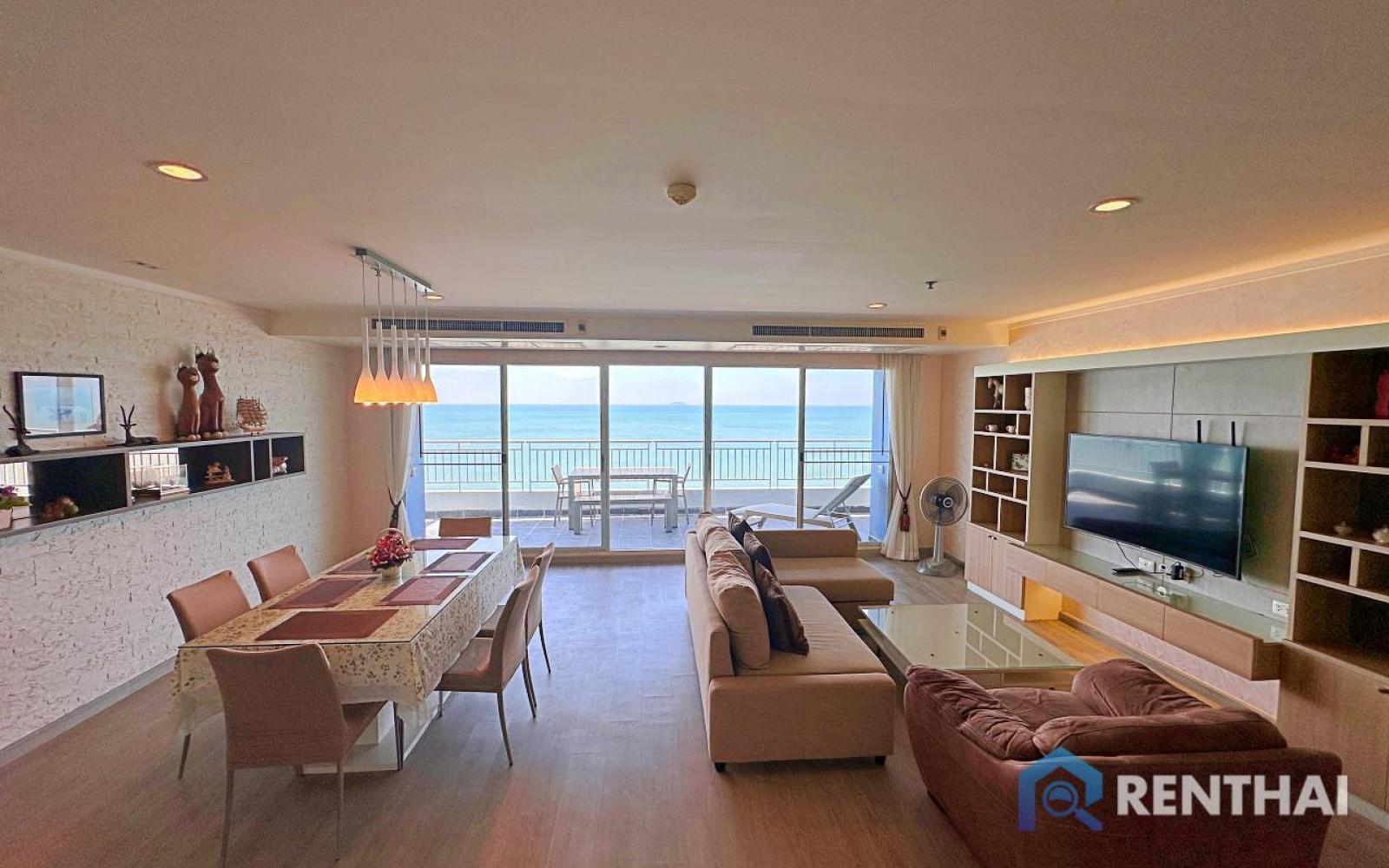 คอนโด 3 ห้องนอน 152 ตร.ม. วิวทะเลเต็ม 180° ทุกห้องนอนเห็นทะเล – รูปที่ 4