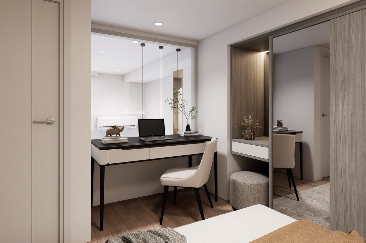 📍For Rent!! Culture Chula💥New project, premium location! Only 45,000฿ / month💥Move-in before anyone else‼️🛋 1 Bedroom Hybrid 📞 Contact: Aomam (Agent) Tel / Line ID: 095-587-1692 WhatsApp: +66 95 587 1692 – รูปที่ 4
