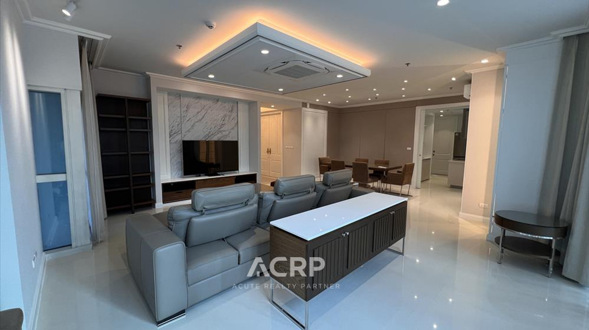 ให้เช่า! Athenee Residence รีโนเวทใหม่ หรูหรา พร้อมเข้าอยู่ ห้อง 3 ห้องนอน ขนาดใหญ่ 189 ตร.ม.  – รูปที่ 3