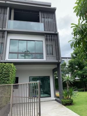 🔥Urgent for rent🔥 Landmark Ekkamai-Ramintra, 3-story townhome (fully furnished), ready to move in
