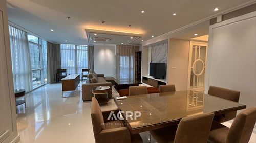 ให้เช่า! Athenee Residence รีโนเวทใหม่ หรูหรา พร้อมเข้าอยู่ ห้อง 3 ห้องนอน ขนาดใหญ่ 189 ตร.ม. 