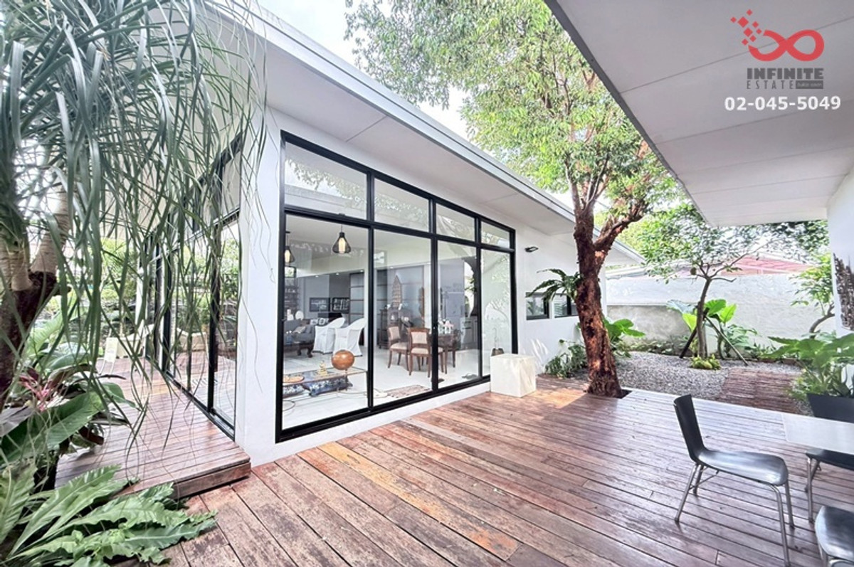 Single house for sale, 124 sq m, 4 bedrooms, Ramintra 39, near BTS Pink Line, resort style. – รูปที่ 4