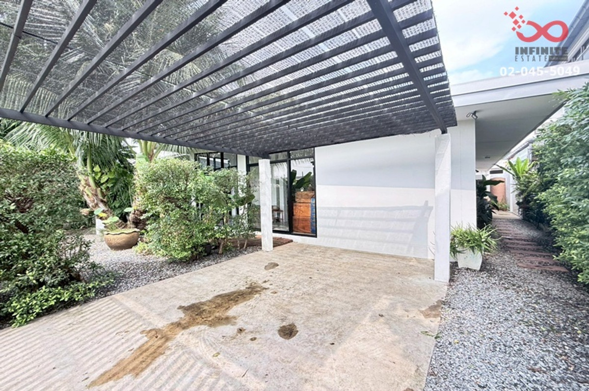 Single house for sale, 124 sq m, 4 bedrooms, Ramintra 39, near BTS Pink Line, resort style. – รูปที่ 3
