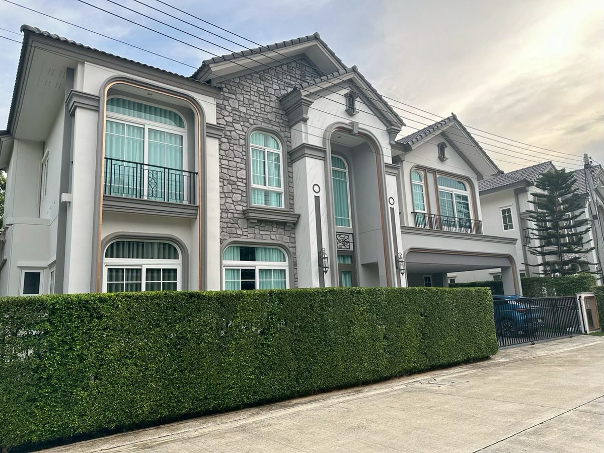 บ้านเดี่ยวหลังใหญ่ บิ้วอินท์ทั้งหลัง สระว่ายน้ำส่วนตัว– หมู่บ้านแกรนดิโอ 2 พระราม 2 Grandio2 Rama2 – รูปที่ 2