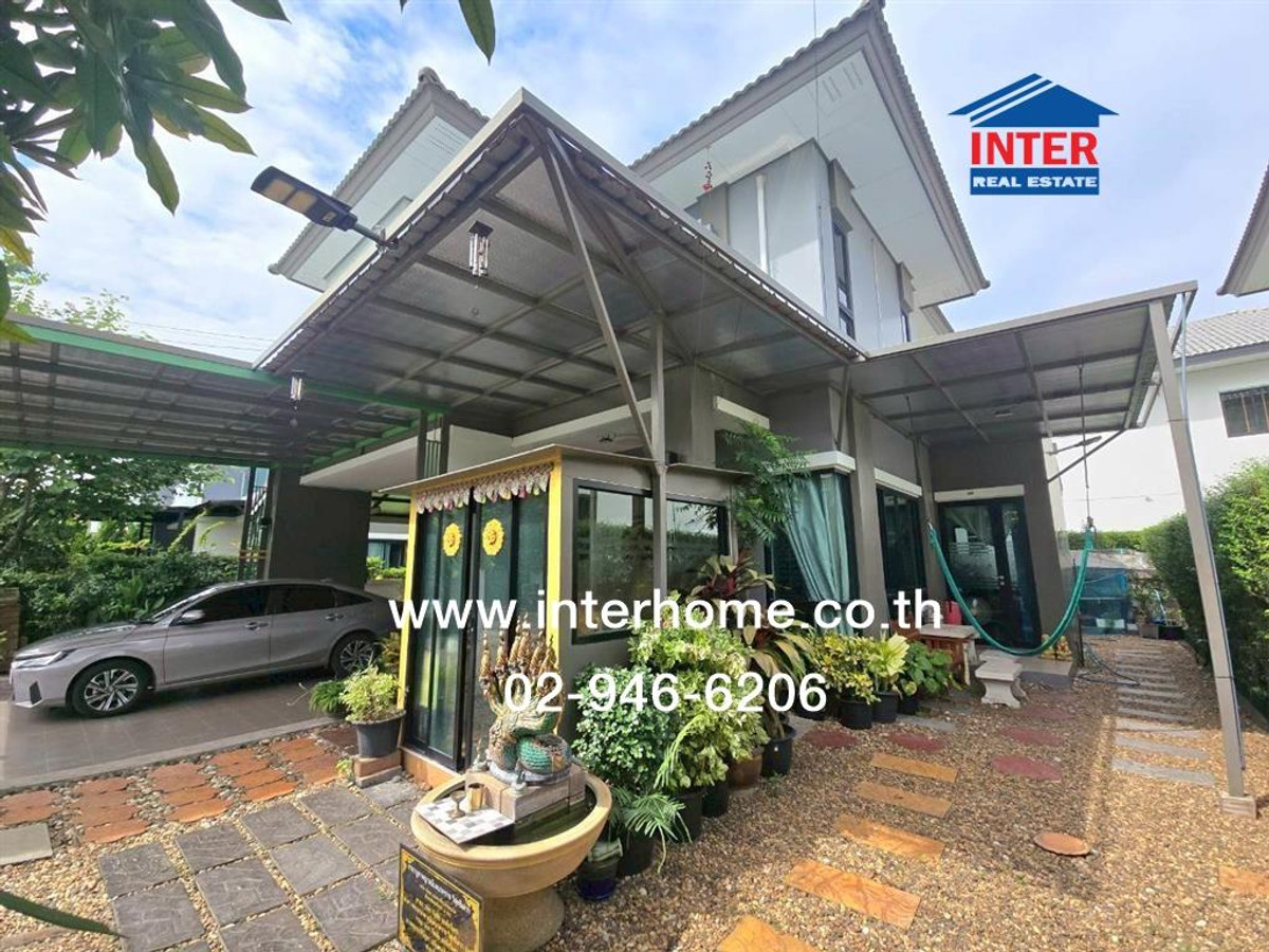 บ้านเดี่ยว 2 ชั้น 73.1 ตร.ว. หมู่บ้านฟ้าปิยรมย์ เลคแกรนด์เด วงแหวน-ลำลูกกาคลอง7 แยกลำลูกกา-บ้านฟ้า ถนนลำลูกกา ถนนนิมิตรใหม่ ลำลูกกา ปทุมธานี – รูปที่ 2