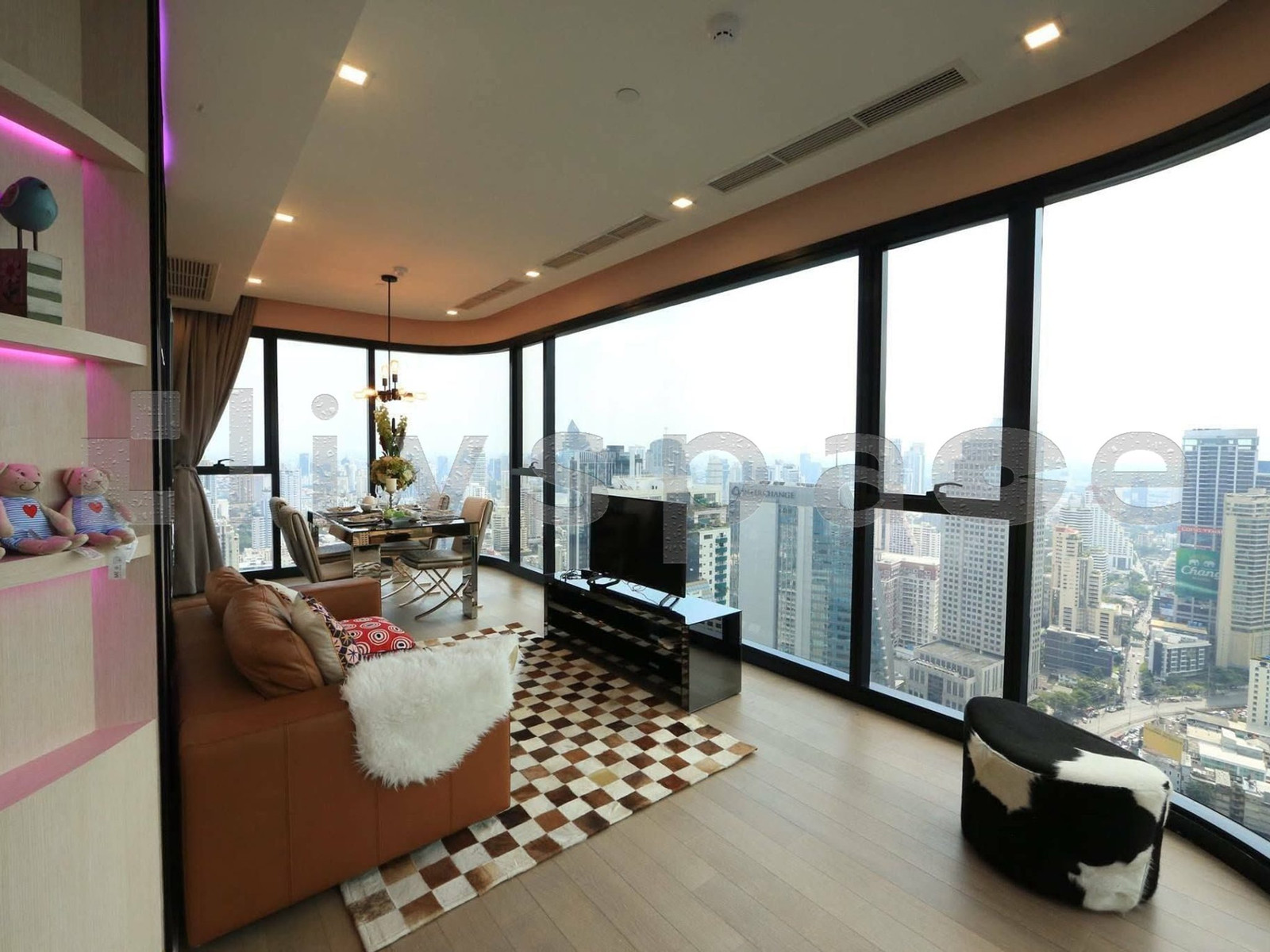 ▚ L04C08ツ ให้เช่า: Ashton Asoke 3 Bed 100ตร.ม. Super Rare Item มีห้องเดียวในตึก วิวกระจกโค้ง panoramic ชั้นสูง แต่งหรู พร้อมอยู่✨ – รูปที่ 3