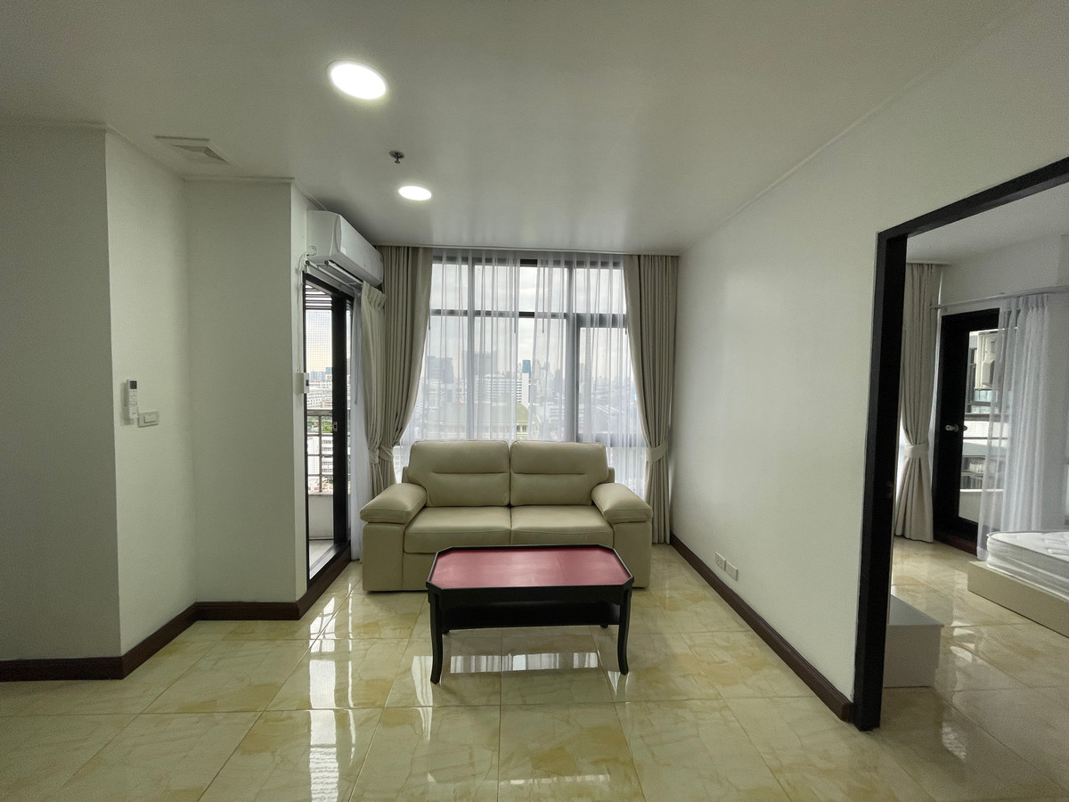 ให้เช่าคอนโดพญาไทเพลส ห้องใหญ่ 2 ห้องนอน 2 ห้องน้ำ Renovate ใหม่ใกล้ BTS พญาไท 100 เมตร – รูปที่ 3