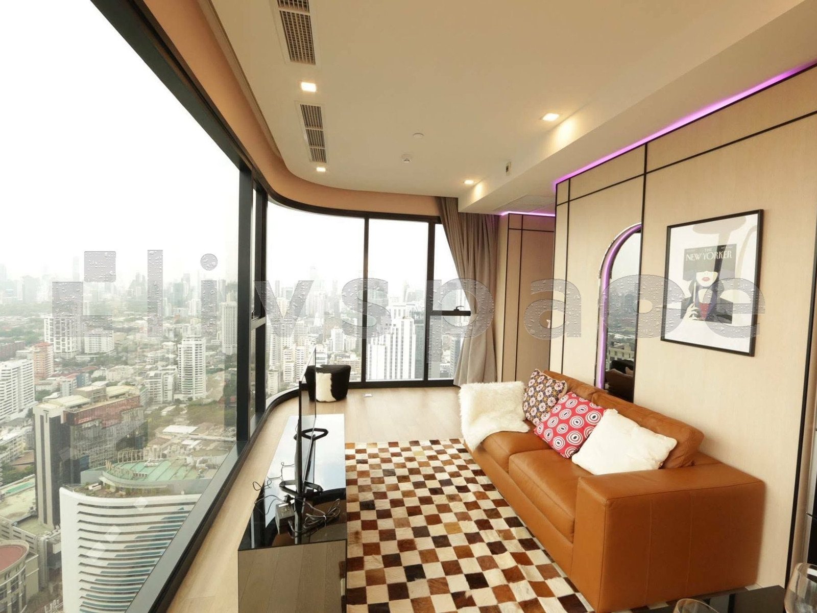▚ L04C08ツ ให้เช่า: Ashton Asoke 3 Bed 100ตร.ม. Super Rare Item มีห้องเดียวในตึก วิวกระจกโค้ง panoramic ชั้นสูง แต่งหรู พร้อมอยู่✨ – รูปที่ 4