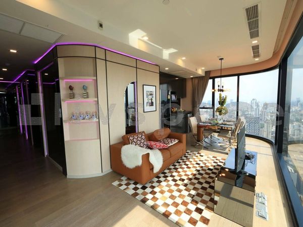 ▚ L04C08ツ ให้เช่า: Ashton Asoke 3 Bed 100ตร.ม. Super Rare Item มีห้องเดียวในตึก วิวกระจกโค้ง panoramic ชั้นสูง แต่งหรู พร้อมอยู่✨