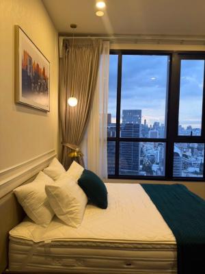 🔥Urgent for rent🔥 Park Origin Thonglor, beautifully decorated room, city view, fully furnished, ready to move in, near BTS Thonglor