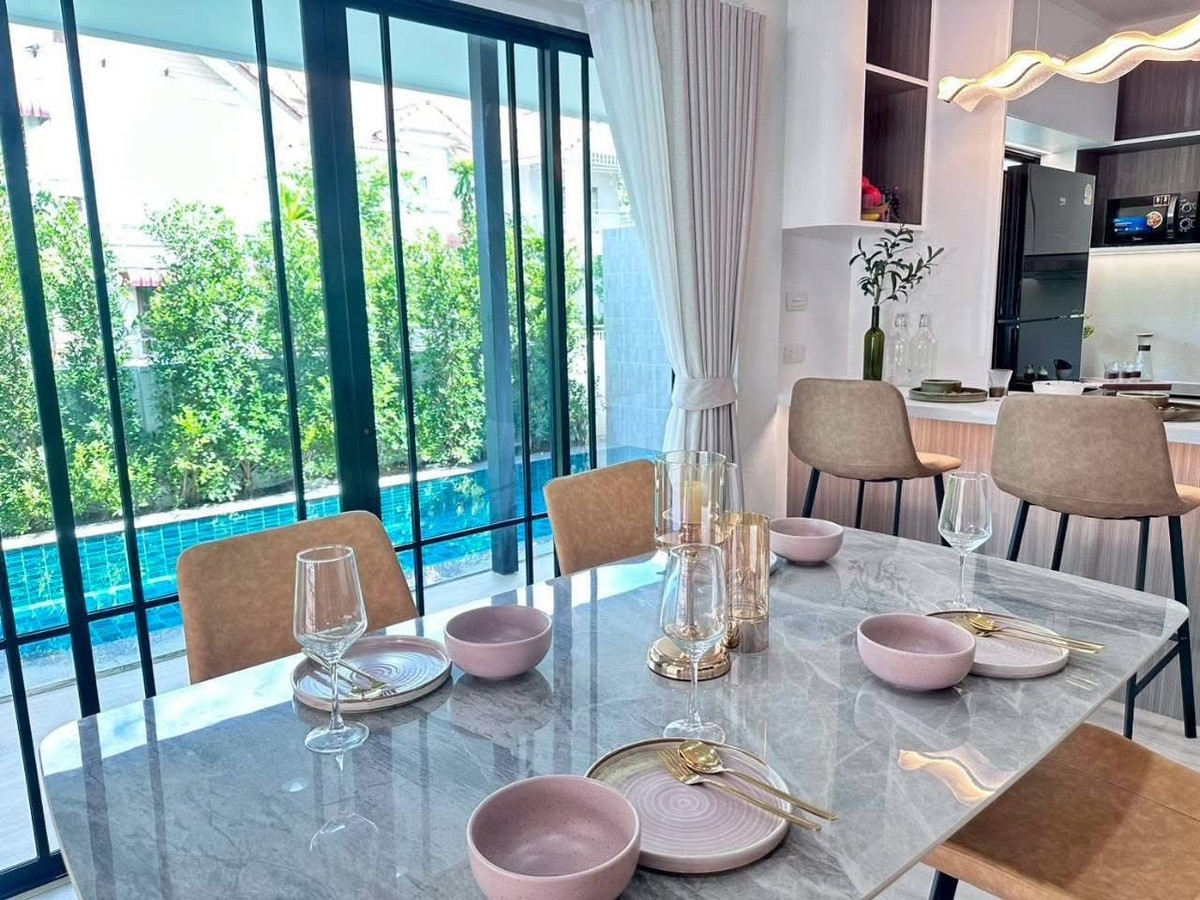 ขายด่วน ❗️บ้านใหม่มาก✨ Modern Luxury Pool Villa กุลพันธ์วิลล์ 9 แปลงมุม ตกแต่ง เฟอร์นิเจอร์ครบ พร้อมเข้าอยู่ SW002926 – รูปที่ 3