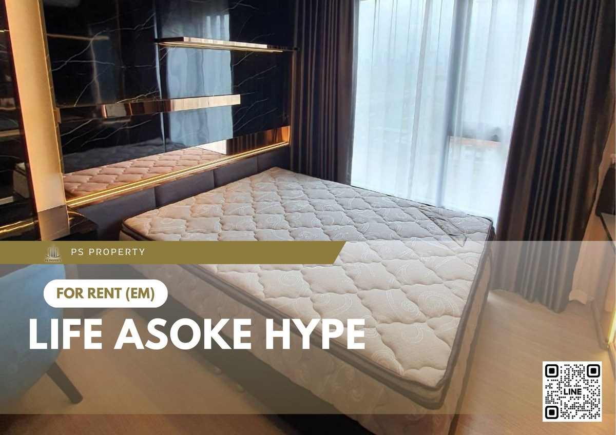 ให้เช่า 📍 Life Asoke Hype 📍 เฟอร์นิเจอร์ และ เครื่องใช้ไฟฟ้าครบ ใกล้ Airport Link มักกะสัน ให้เช่า 📍 Life Asoke Hype 📍 เฟอร์นิเจอร์ และ เครื่องใช้ไฟฟ้าครบ ใกล้ Airport Link มักกะสัน