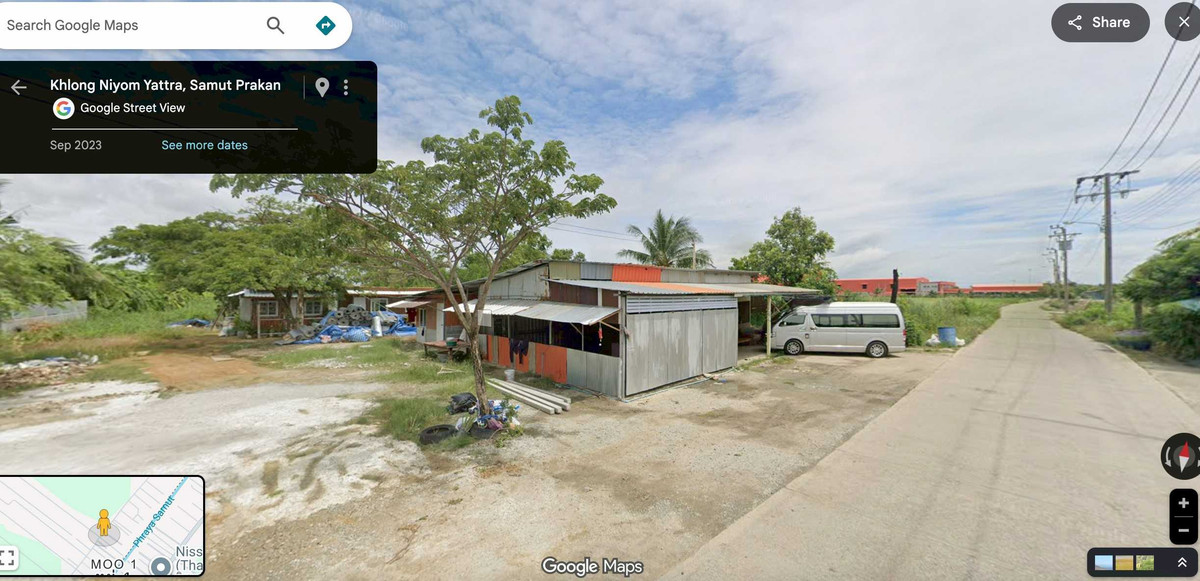 ขาย ที่ดินผังสีม่วง ถ.เฉลิมพระเกียรติ บางบ่อ สมุทรปราการ – รูปที่ 3