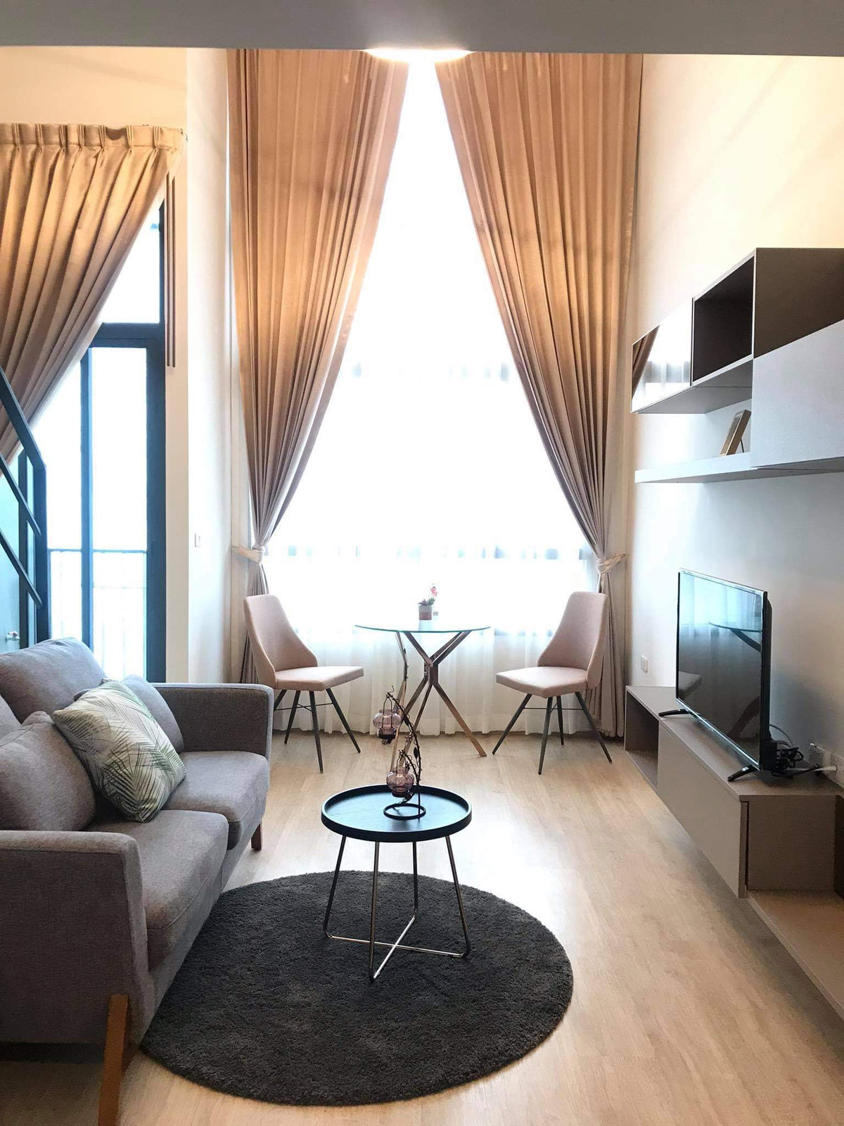 PFD-07600 ให้เช่าคอนโด ไอดีโอ นิว พระราม 9 ตัดใหม่ ( Ideo New Rama 9 )  นัดชมห้อง ■ line : @propertyfinder	
