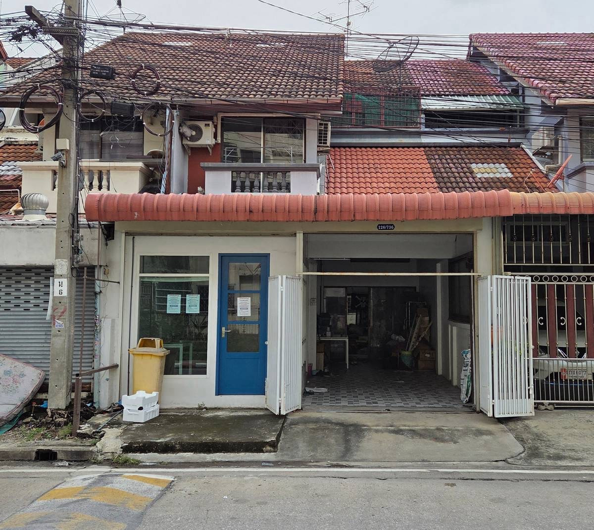 🇹🇭Townhouse for rent Nonthaburi Community Housing 1 (Pak Kret Intersection Housing), near Pak Kret Intersection BTS, only 8 minutes.