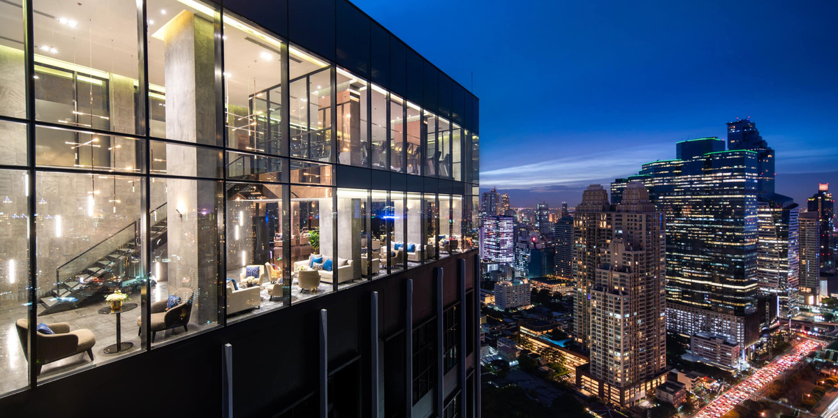 Duplex 1 Bed 1 Work Room 1 Living Room Nice Room Close to BTS Chong Nonsi 600 m. at Knightsbridge Prime Sathorn Condo / For Sale – รูปที่ 4