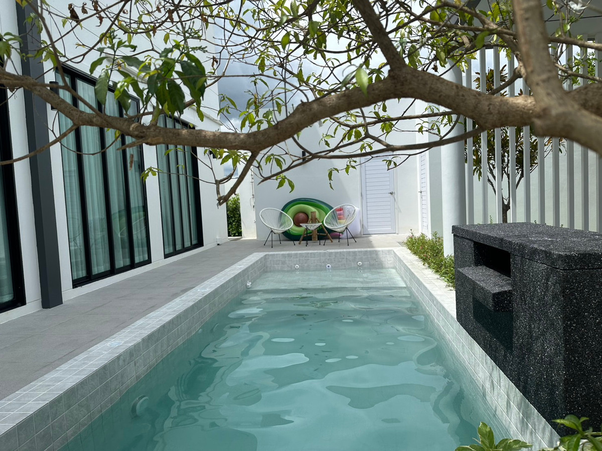 ขายบ้านในโครงการ Charisma Ville แบบบ้าน Modern Pool Villa 🎉 โถงสูงพิเศษ DOUBLE Volume Space ใกล้ Christian German School Chiang Mai (CDSC)- SW002967 – รูปที่ 4