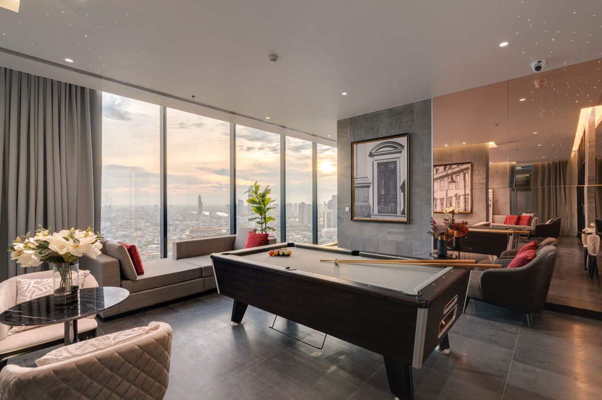 Duplex 1 Bed 1 Work Room 1 Living Room Nice Room Close to BTS Chong Nonsi 600 m. at Knightsbridge Prime Sathorn Condo / For Sale – รูปที่ 3