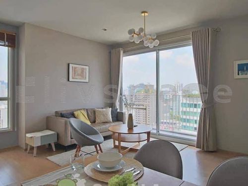 ▚ LD259ツ ให้เช่า: HQ by Sansiri Thonglor 1BR 58sqm. 40K ✨ ห้องมุม รีโนเวทใหม่ วิวโล่ง ราคาถูกที่สุดในตลาด (ปกติ 50K+) 🏙️