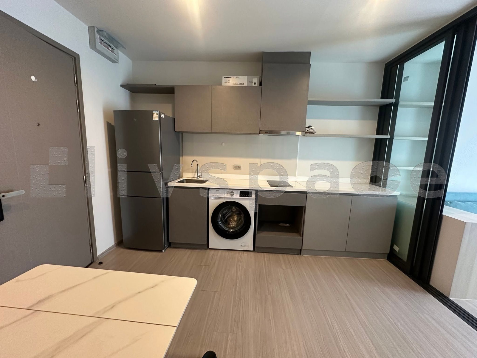 ▚ L1JC07ツ ให้เช่า: Life Asoke Hype Rama 9 1 Bed 37ตร.ม. แต่งครบ เครื่องใช้ไฟฟ้าพร้อม ใกล้ MRT พระราม 9 ราคาดีในตลาด✨ – รูปที่ 3