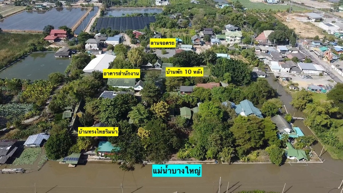 Land for rent, next to Bang Yai River, 8-2-13.5 rai, suitable for Wellness. Land for rent, next to Bang Yai River, 8-2-13.5 rai, suitable for Wellness.