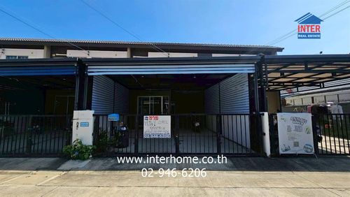 Townhouse, 2 floors, 21.02 sq m, Pruksa Rangsit-Bang Phun Village 3. Rangsit-Bang Phun Road Soi Ban Pruksa Road Rangsit-Bang Phun 3 Mueang Pathum Thani, Pathum Thani