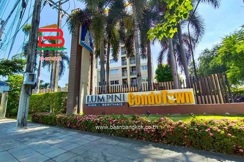 Condo suite Lumpini NIDA-Seri Thai, area 22.62 sq m. (near The Mall Bangkapi), Lat Phrao Road, Khlong Kum Subdistrict, Bueng Kum District.