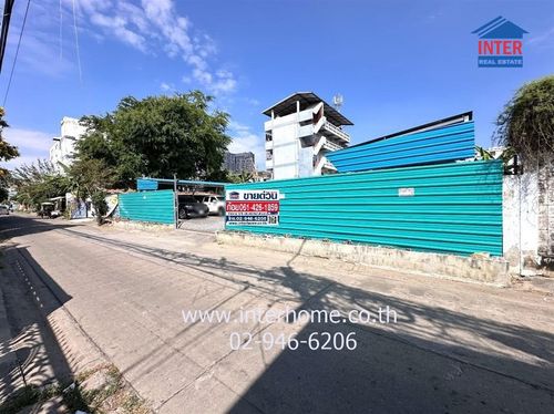 Vacant land 98 sq m. Land, Soi Lat Phrao 134, Lat Phrao Road, Ramkhamhaeng Road, Bang Kapi District, Bangkok