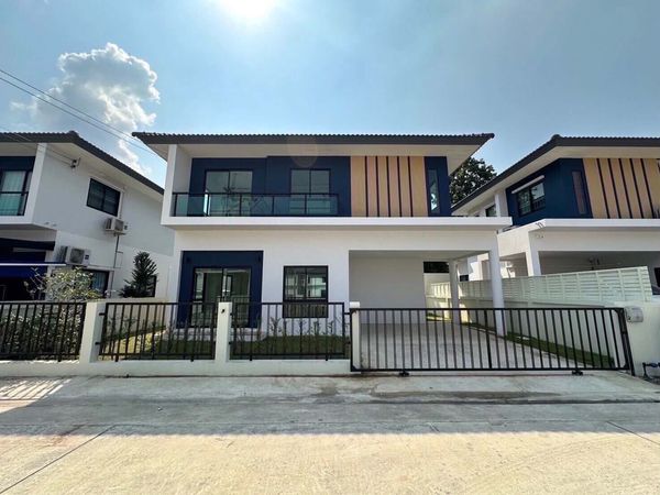 M1508 For rent, 2-story detached house, CPN Nin Wongwaen-Lam Luk Ka project.