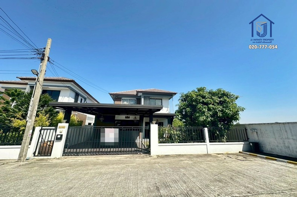 2-storey detached house for sale, KC Garden Home Village, Foresta, Soi Nimit Mai 40, corner house.