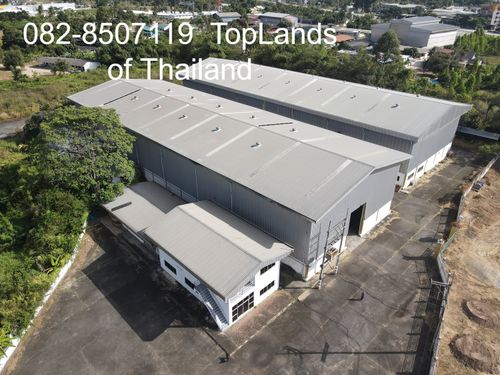 ขาย ที่ดินพร้อมโรงงาน ศรีราชา-บางละมุง ชลบุรี (ใกล้ท่าเรือแหลมฉบัง) 15-0-44 ไร่ พื้นที่ใช้สอย 4400 ตร.ม. ถนนกว้างรถคอนเทนเนอร์เข้าสะดวก
