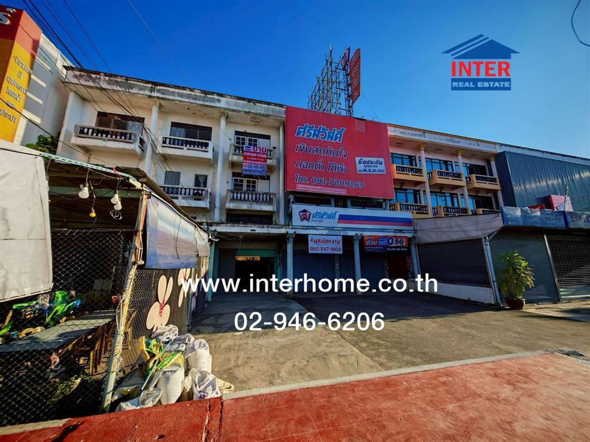 Commercial building, 3.5 floors, 51 sq m, commercial building near Chaimongkol Hardware, Phetkasem Road, Highway 3094, Nakhon Chai Si, Nakhon Pathom. Commercial building, 3.5 floors, 51 sq m, commercial building near Chaimongkol Hardware, Phetkasem Road, Highway 3094, Nakhon Chai Si, Nakhon Pathom.