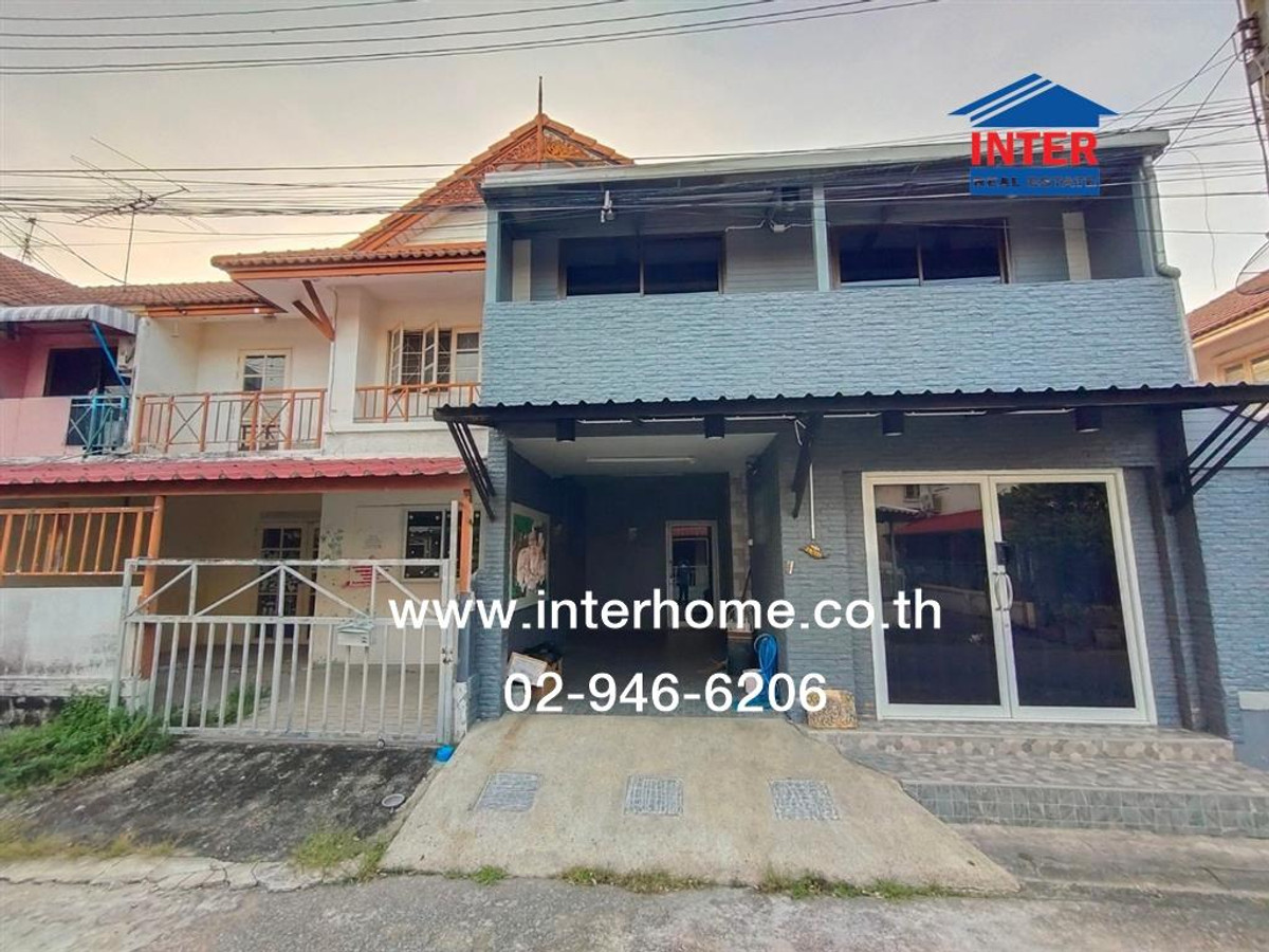 ทาวน์เฮ้าส์ 2 ชั้น 20.9 ตร.ว. หมู่บ้านพฤกษา 9 รังสิต-คลอง 3 ระหว่างซอยคลองสาม2/3 กับ2/5 ถนนโยธาธิการคูคต-คลองหลวง ถนนรังสิต-นครนายก คลองหลวง ปทุมธานี