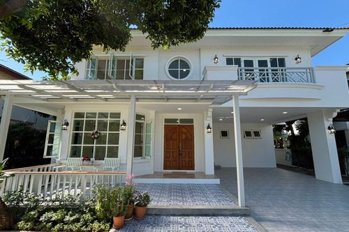 ขายบ้านหลังใหญ่ 85 ตร.วา โฮมมี่สไตล์ นันทวันวัชรพล ใหม่มาก พร้อมอยู่