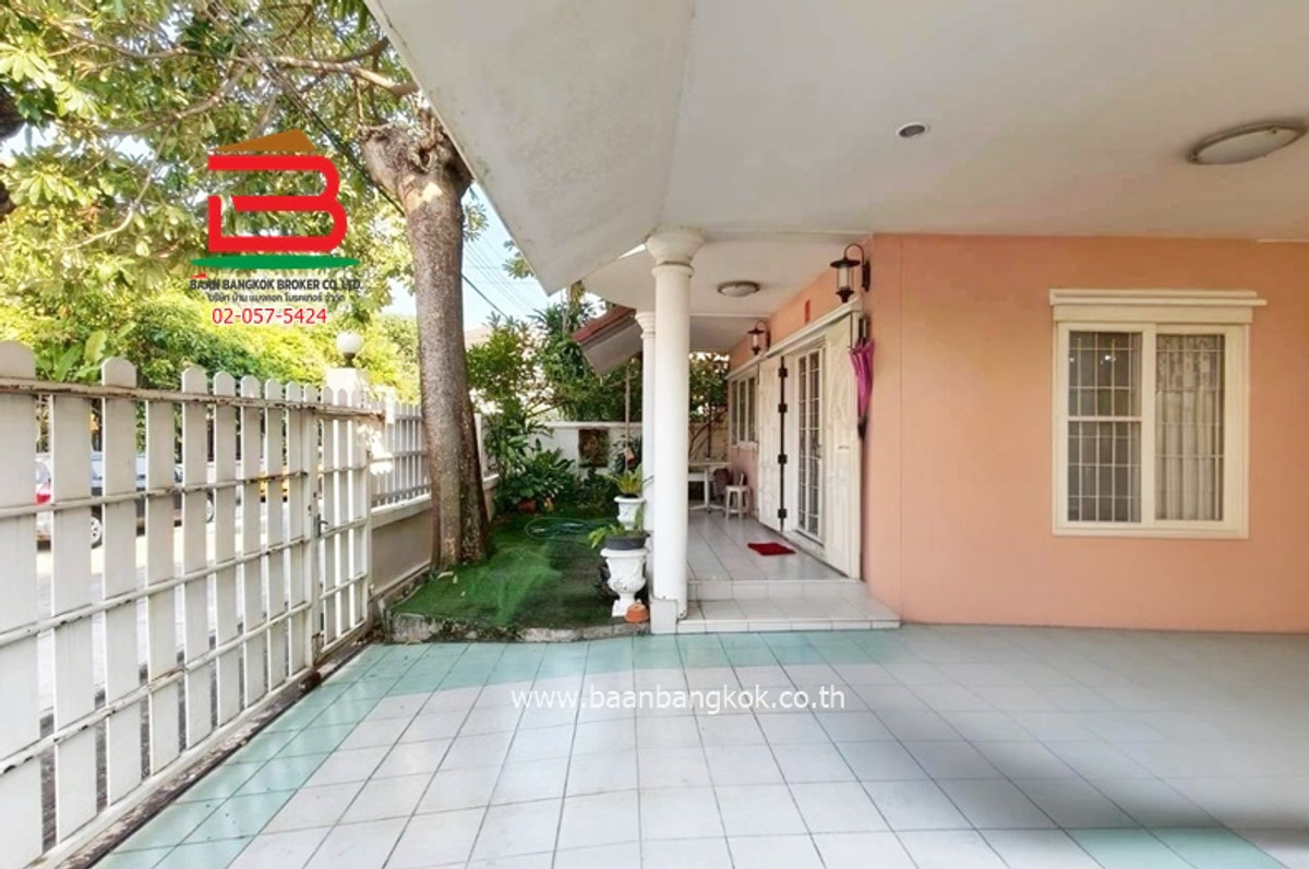 บ้านเดี่ยว เนื้อที่ 58.8 ตร.ว. หมู่บ้าน ซิลค์ วิลเลจ (สายไหม 54) ใกล้ปตท.สายไหม 56 ถนนสายไหม แขวงสายไหม เขตสายไหม – รูปที่ 4