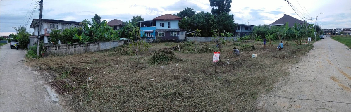 Empty land for rent, beautiful, already filled, good location, next to Soi Bang Waek Road 93, near Thotsakan intersection. Kanchanaphisek Road 165 sq m. front 26*26 m. – รูปที่ 4