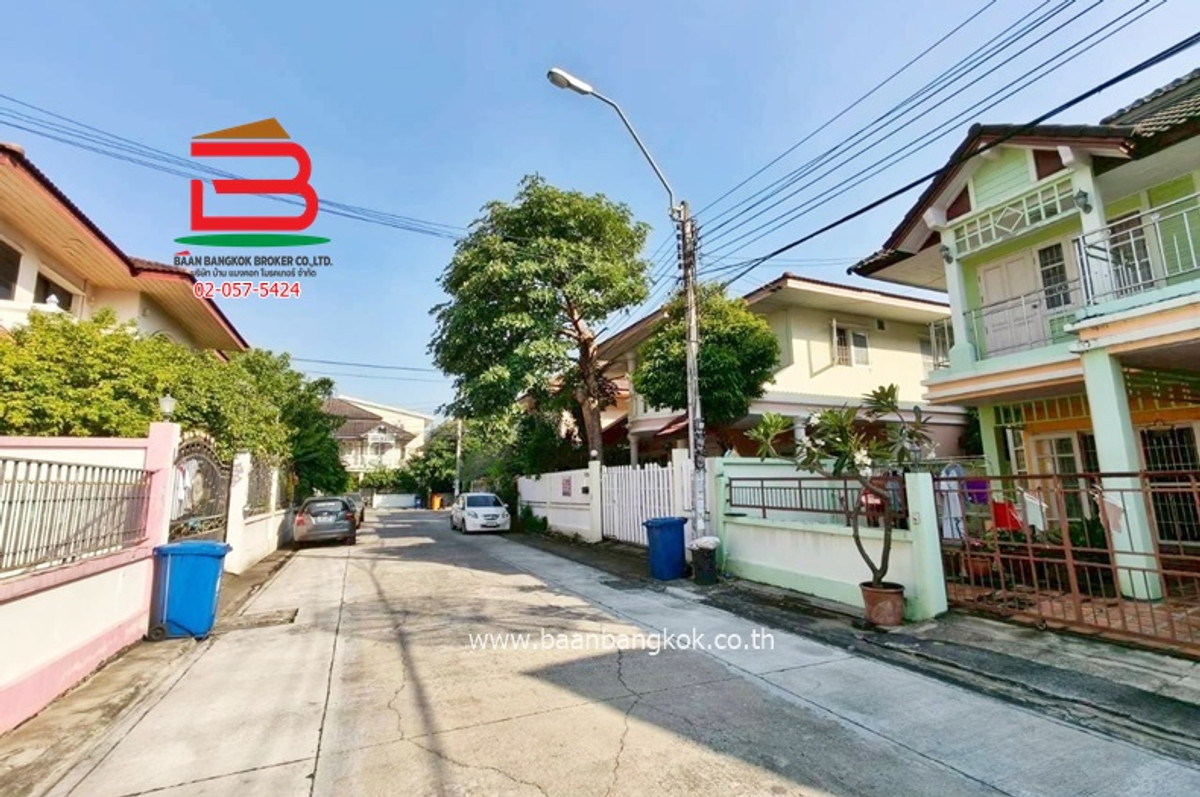 บ้านเดี่ยว เนื้อที่ 58.8 ตร.ว. หมู่บ้าน ซิลค์ วิลเลจ (สายไหม 54) ใกล้ปตท.สายไหม 56 ถนนสายไหม แขวงสายไหม เขตสายไหม – รูปที่ 2