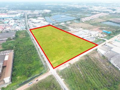 ขาย ที่ดิน บางกระเจ้า เมืองสมุทรสาคร 36 ไร่  ใกล้ถ.พระราม2 แค่ 100 เมตร DD