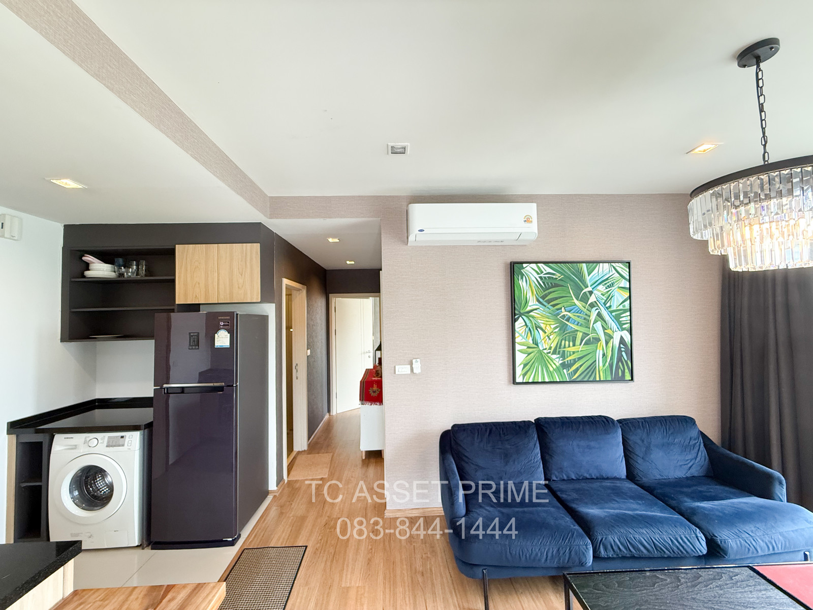 🔥𝐅𝐨𝐫 𝐑𝐞𝐧𝐭! 𝐇𝐚𝐬𝐮 𝐇𝐚𝐮𝐬 Canal View 2 Bedrooms / 2 Bathrooms 64.6 SQ.M, Facing South, 5th Floor, Building B🔥 Starts 𝟒𝟓,𝟎𝟎𝟎 𝐁𝐚𝐡𝐭/ 𝐌𝐨𝐧𝐭𝐡 – รูปที่ 2