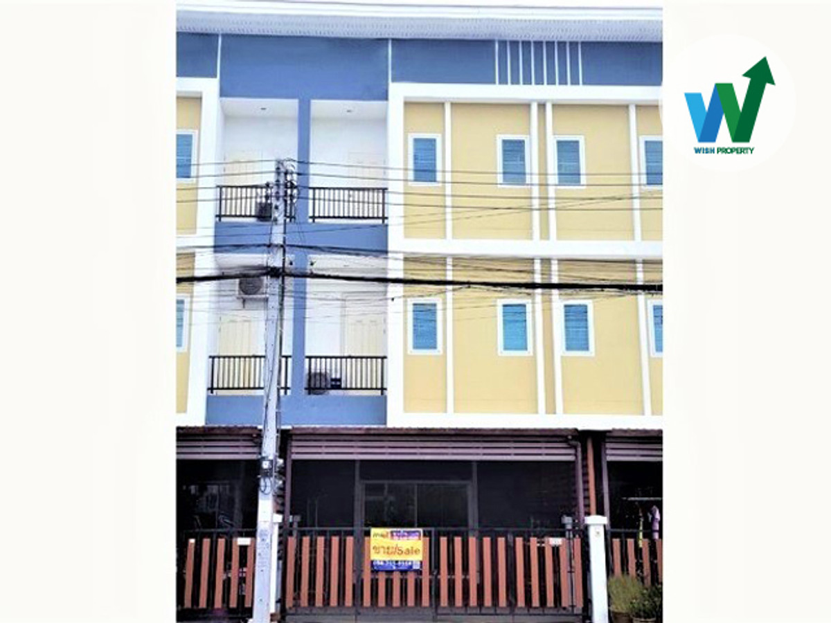 หมู่บ้านสุชารี วิลล์ 2 ขายทาวน์โฮม 3 ชั้น 24.8 ตร.ว. ราคาดี เนื้อที่เยอะ ใกล้รถไฟฟ้า ดอนเมือง