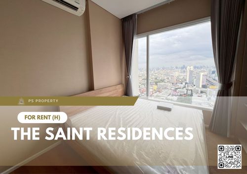 ให้เช่า ✨ The Saint Residences ✨ เฟอร์นิเจอร์ และ เครื่องใช้ไฟฟ้าครบ ใกล้ BTS ห้าแยกลาดพร้าว