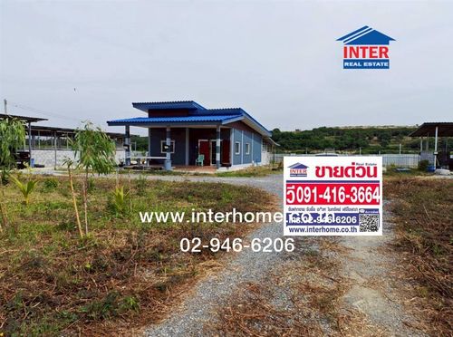 บ้าน + ที่ดิน 1 ชั้น 3 ไร่ 36 ตร.ว. บ้าน + ที่ดิน ใกล้องค์การบริหารส่วนตำบลทุ่งบัว ถนนทางหลวงหมายเลข นฐ.3040 ถนนมาลัยแมน กำแพงแสน นครปฐม