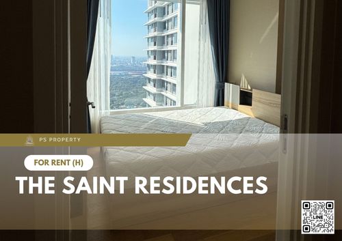 ให้เช่า 📍 The Saint Residences 📍 เฟอร์นิเจอร์ และ เครื่องใช้ไฟฟ้าครบ ใกล้ BTS ห้าแยกลาดพร้าว