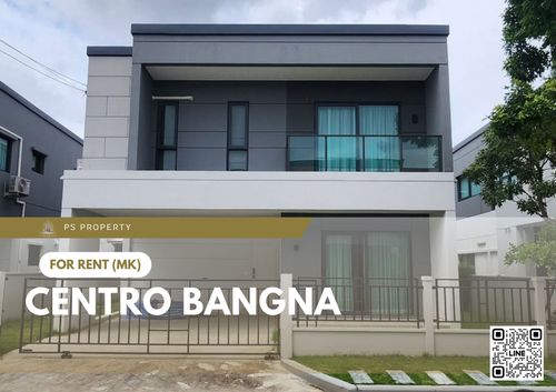 Single house for rent 📍 Centro Bangna 📍 4 bedrooms, 4 bathrooms, fully furnished and equipped with appliances