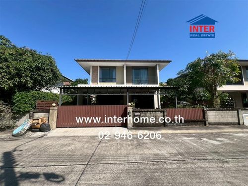 2-story detached house, 56.3 sq m, Golden Village Village. Bangna-Kingkaew, Soi Kingkaew 6, Bangna-Trad Road, Kingkaew Road, Bang Phli, Samut Prakan